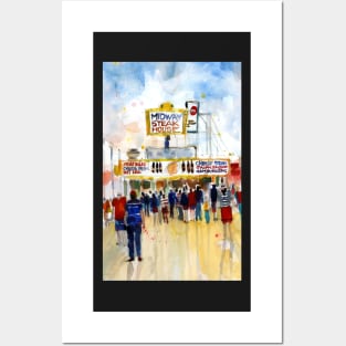 Midway 19 x 30 Posters and Art